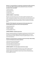 Academic Year 2026&ndash;2027 Advanced Health Assessment and Diagnostic Reasoning Study Guide&colon; 190&plus; Exam Questions with Verified Answers and Detailed Rationales &ndash; Latest Edition Review of Differential Diagnosis&comma; Clinical Decision-Making&comma; and SOAP Documentation