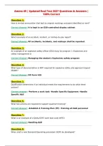 Ammo 49 &vert; Updated Real Test 2027 Questions & Answers &vert;&NewLine;100&percnt; Correct