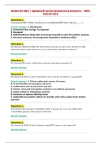 Ammo 49 2027 &vert; Updated Practice Questions & Answers &vert; 100&percnt;&NewLine;Correct &lpar;A&plus;&rpar;