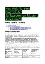 New York Nursing Jurisprudence Exam Master Bank&colon; S-Tier Practice Questions with Expert Rationales & Legal Frameworks &lpar;2026&sol;2027 Edition&rpar;