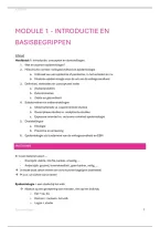 Samenvatting epidemiologie &lpar;KU Leuven&comma; 2026&sol;2027&comma; A&period; Soubry&rpar;