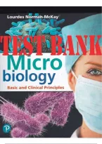 Test Bank For Microbiology&colon; Basic and Clinical Principles&comma; 1st Edition by Lourdes P&period; Norman-McKay