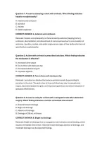 Academic Year 2026&ndash;2027 Gastrointestinal and Hepatic Nursing Care Study Guide&colon; 190&plus; Exam Questions with Verified Answers and Detailed Rationales &ndash; Latest Edition Review of GI Disorders&comma; Liver Disease&comma; Pancreatitis&comma; and NGN Case Studies