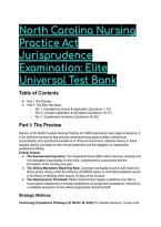 2026&sol;2027 S-Tier North Carolina Nursing Practice Act &lpar;NPA&rpar; Jurisprudence Exam&colon; Elite Universal Test Bank & Study Guide