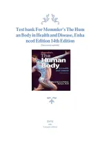 Test bank for Memmler-s The Human Body in Health and Disease&comma; Enhanced Edition 14th Edition Barbara Janson Cohen