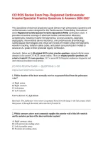 CCI RCIS Review Exam Prep&colon; Registered Cardiovascular Invasive Specialist Practice Questions & Answers