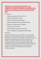 Ahip Final Exam 2027 Questions And &NewLine;Correct Answers &lpar;Verified Answers&rpar; Plus &NewLine;Rationales 2026 Q&A &vert; Instant Download &NewLine;Pdf&period; 