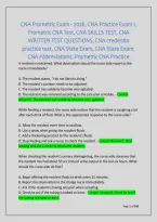 CNA Prometric Exam - 2026&comma; CNA Practice Exam I&comma; Prometric CNA Test&comma; CNA SKILLS TEST&comma; CNA WRITTEN TEST QUESTIONS&comma; CNA credentia practice test&comma; CNA State Exam&comma; CNA State Exam&comma; CNA Abbreviations&comma; Prometric CNA Practice
