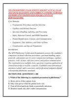 Nps Phlebotomy Exam Newest 2026&sol;2027 Actual Exam &NewLine;Test Bank Questions And Correct Answers &lpar;Verified &NewLine;Answers&rpar; Plus Rationales 2026 Q&A &vert; Instant &NewLine;Download Pdf&period;