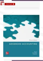 Advanced Accounting 15th Edition 2024 Solutions Manual &vert; Complete Accounting Problem Solutions & Exam Study Guide