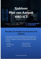 Scriptiepakket HBO-ICT &vert; Hoofdvragen&comma; plan van aanpak&comma; theoretisch kader & methodologie &vert; Editie 2026