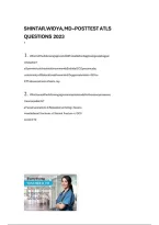 ATLS Post-Test Questions Only 2026&ndash;2027 &vert; Advanced Trauma Life Support Exam Practice &vert; ACS Trauma Preparation