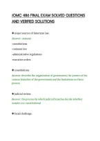 Jomc 486 Final Exam Solved Questions&NewLine;And Verified Solutions&NewLine;