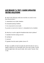 Ase Brakes T4 Test 1 Guide Updated Tested Solutions&period;pdf&NewLine;&NewLine;