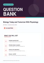 Biology Today and Tomorrow With Physiology 6th Edition Test Bank &vert; &lpar;All 29 Chapters Included&rpar;
