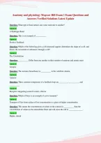 accounting test 1 mcgraw hill Exam Questions and Answers Verified&NewLine;Solutions Latest Update&NewLine;