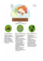 Summary -  World history unit 3