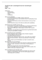 Doelformulier EHBO &vert; Neusbloeding&comma; Shock&comma; Vergiftiging &vert; Landstede &vert; 2026&sol;27