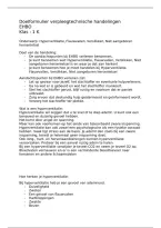 Doelformulier EHBO &vert; Hyperventilatie&comma; Flauwvallen&comma; Verslikken &vert; Landstede &vert; 2026&sol;27