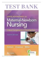 Test Bank&colon; Maternal-Newborn Nursing&colon; The Critical Components of Nursing Care&comma; 4th Edition&comma; Roberta Durham&comma; Linda Chapman&sol; download pdf now
