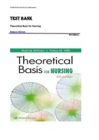 Test Bank for Theoretical Basis for Nursing 5th Edition by Melanie McEwen & Evelyn M&period; Wills &ndash; Chapters 1-20 Complete Questions with Verified Answers