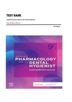Test Bank for Applied Pharmacology for the Dental Hygienist 9th Edition by Elena Bablenis Haveles &ndash; Complete Questions with Verified Answers