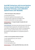 Acols Mld Training Exam with Accurate Questions & Correct Answers &lpar;Verified Answers&rpar; and Full Deep Expert Rationales &vert; Latest &lpar;2026&sol;2027&rpar; Updated Version &lbrace;JUST RELEASED&rcub;