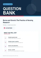 Burns and Grove&rsquo;s The Practice of Nursing Research 9th Edition Test Bank &vert; &lpar;All 29 Chapters Included&rpar;