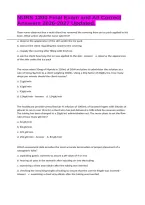 NURS 1200 Final Exam and All Correct Answers 2026-2027 Updated&period;
