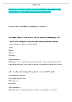 Chemistry&colon; The Central Science &lpar;15Th Edition&rpar; Exam Questions 2026 Exam &NewLine;Latest Version Solved Questions & Answers Verified 100 &percnt;  