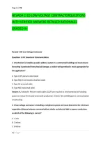 Nevada C-2D Low Voltage Contractorquestions &NewLine;With Verified Answers Detailed Rationales &NewLine;Graded A&plus;