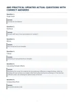 Abo Practical Updated Actual Questions With&NewLine;Correct Answers&NewLine;