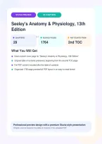 Seeley&rsquo;s Anatomy & Physiology 13th Edition Test Bank &ndash; Questions & Answers