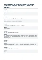 Advanced Pharmacology Final Exam Review&NewLine;Frequently Tested Actual Questions With&NewLine;Correct Answers