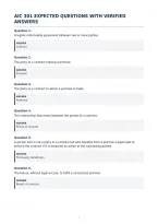 Aic 301 Expected Questions With Verified&NewLine;Answers
