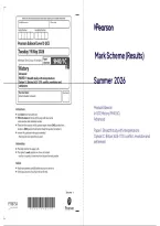 Edexcel A Level History Paper 1C 2026 &lpar;9HI0&sol;1C&rpar; Question Paper and Mark Scheme