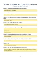 AAPC CPC EXAMS PRACTICE A STUDY GUIDE Questions with&NewLine;Correct Answers &lpar;Grade A&plus;&rpar;