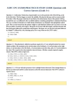 AAPC CPC EXAMS PRACTICE B STUDY GUIDE Questions with&NewLine;Correct Answers &lpar;Grade A&plus;&rpar;