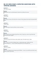 Ba 323 Sdsu Exam 2 Expected Questions With&NewLine;Verified Answers