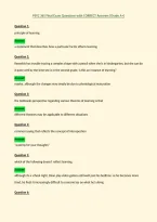 PSYC 365 Final Exam PSYC 365 Final Exam Questions with CORRECT Answers &lpar;Grade A&plus;&rpar;