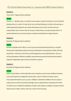 PSYC 365 final Midterm Exam  Questions with CORRECT Answers &lpar;Grade A&plus;&rpar;