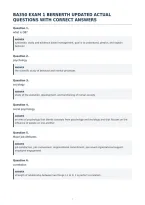 Ba350 Exam 1 Bernerth Updated Actual&NewLine;Questions With Correct Answers