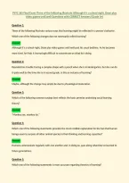 PSYC 365 Final Exam Questions with CORRECT Answers &lpar;Grade A&plus;&rpar;