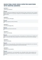 Ba350 Final Exam &lpar;Sdsu&rpar; Expected Questions&NewLine;With Verified Answers