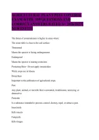 Agricultural Plant Pest Control Exam Study Guide 2026&ndash;2027&colon; 199 Practice Questions & Correct Answers for Certification &ndash; Includes IPM&comma; Insect Identification&comma; Crop Pests&comma; Plant Diseases&comma; Weeds & Beneficial Insects