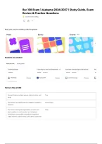 Bsc 108 Exam 1 Alabama 2026&sol;2027 &vert; Study Guide&comma; Exam Review & Practice Questions