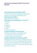 Information Security Management &lpar;Week 3&rpar;&period;Final Test Paper 20262027&period;&NewLine;