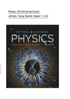 Test Bank for Physics&comma; 12th Edition by Cutnell & Johnson &ndash; Complete Chapters 1-32 Multiple Choice Questions with Answers&NewLine;&NewLine;