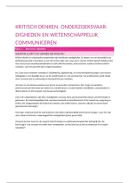 OWC&comma; deel 1&comma; samenvatting