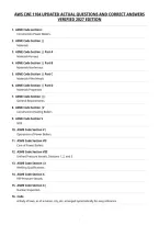 Aws Cwi 1104 Updated Actual Questions And Correct Answers&NewLine;Verified 2027 Edition&NewLine;